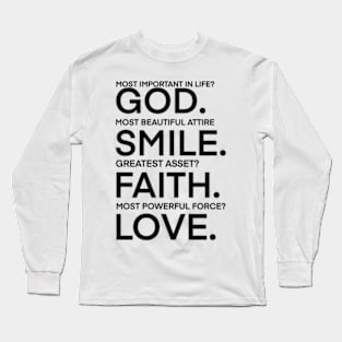 Positive mind Long Sleeve T-Shirt